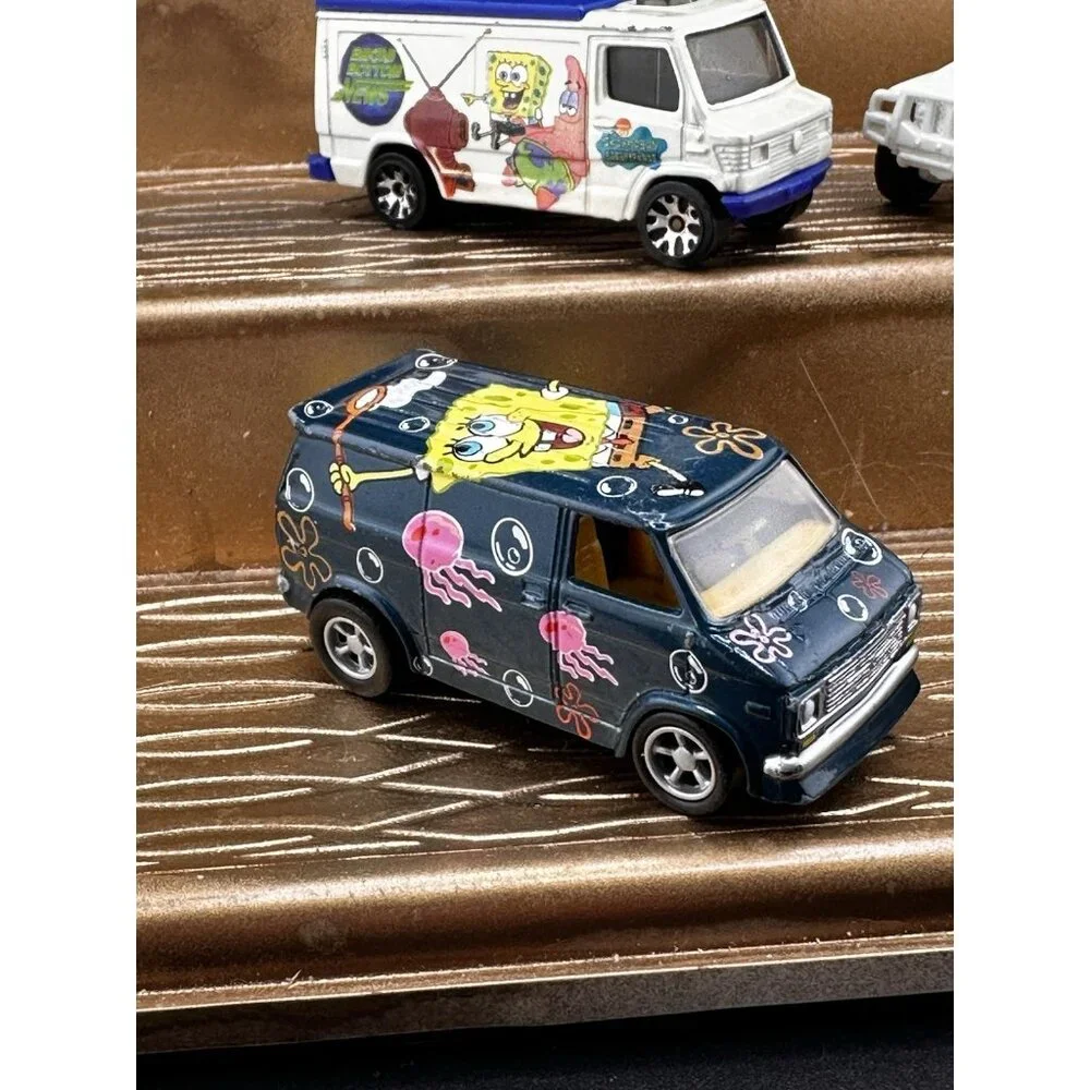 Racing‎ Champions SpongeBob SquarePants Nickelodeon Matchbox Lot 4 Diecast Cars